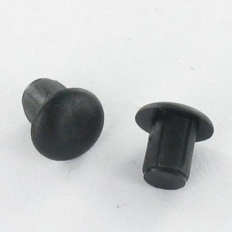 1 x Cap Diameter Of Body 12 Head Diameter: 15 Lengh Under Head 8.4 Black Polyethylene