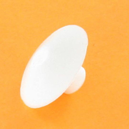 1 x Cap Diameter Of Body 7 Head Diameter: 20 Lengh Under Head 7.5 Nylon White