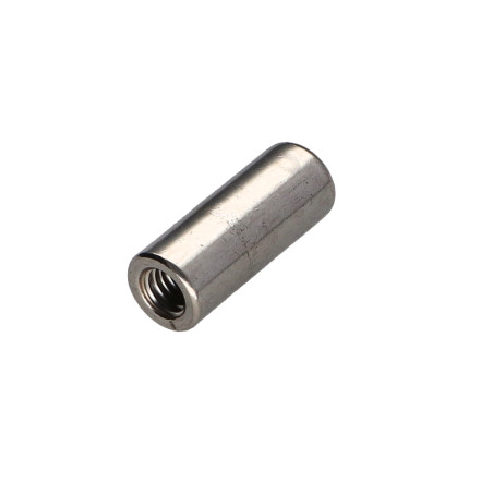 1 x Manchon Cylindrical M6X25 Diameter External 10 Stainless Steel