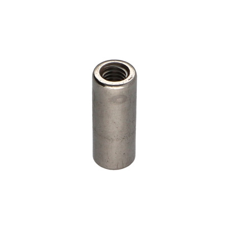 1 x Manchon Cylindrical M6X25 Diameter External 10 Stainless Steel