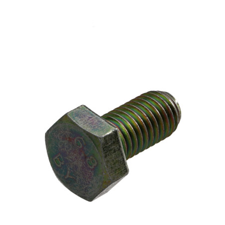 1 x Machine Screw Hexagonal Head M6X8 Class 6.8 Yellow Zinc