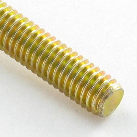 1 x Machine Screw Hexagonal Head M12X40 Class 6.8 Yellow Zinc