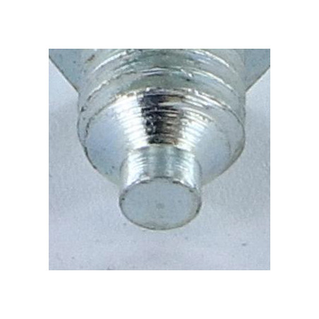 1 x Machine Screw Hexagonal Head M8X12 Dog Point Dog Point Zinc Plated