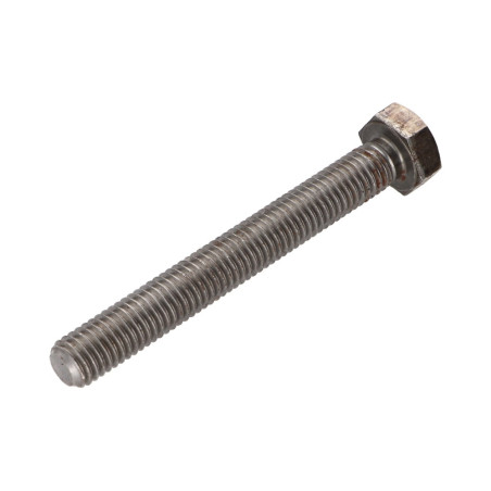 1 x Machine Screw Hexagonal Head M10X80 Class 6.8 Steel With Hole
