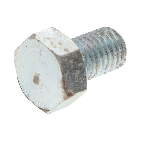 1 x Machine Screw Hexagonal Head M10X25 EP.5 Hole And Drill M4 Zinc Plated