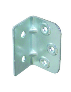 Mounting bracket reinforced pressed 640X400X20 Zinc Plated
