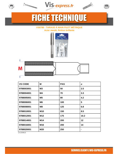 1 x GAME Of 3 TAPS For HAND M20 Pitch 250