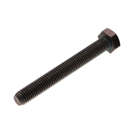 1 x Machine Screw Hexagonal Head M8X80 Class 6.8 Black Zinc Plated