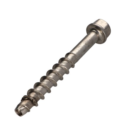 1 x Screw For Concrete Hexagonal Head SW15 Stainless Steel A4 12X120 Thread Length: 35
