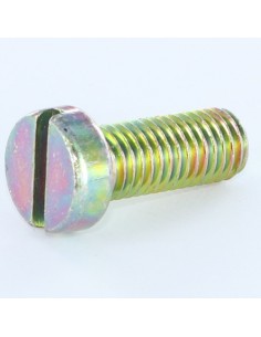 Machine Screw Pan Head Slotted M5X14 Yellow Zinc