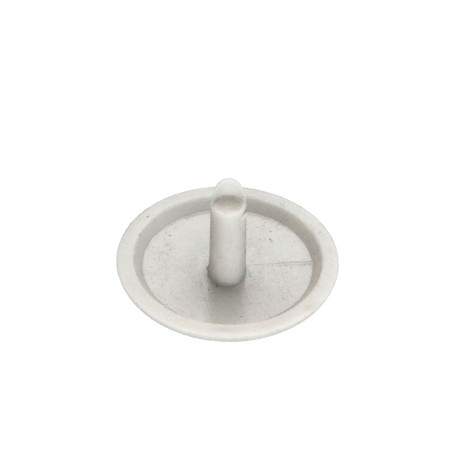 1 x Cap Plastique 15/2.5 Length 5 Grey Ral7035/Light Grey