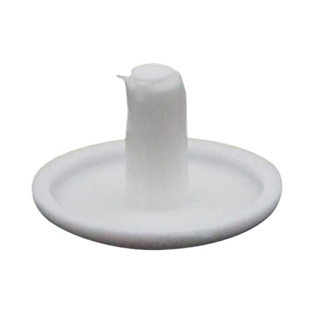 1 x Cap Polyethylene Head Diameter: 12 DT 3 Total Lengh 6 Ral9010/Pure White
