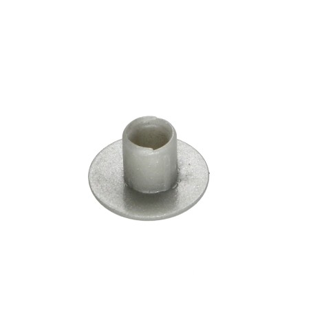 1 x Cover Cap Hole 12/5.5 Length 5.6 Aluminium Ral9006/White Aluminium