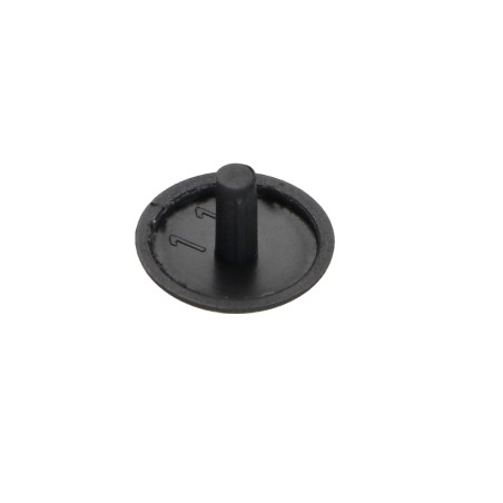 1 x Cap Polyethylene 15/3 Length 7 Grey Ral7016/Anthracite Grey
