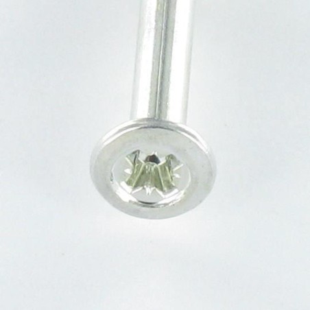 1 x Plug Countersunk Head Hammer Plug Zinc Plated 6X80