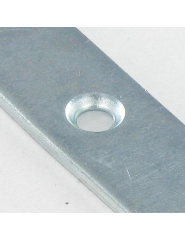 1 x Mounting plate ASSEMBLY Zinc Plated 15X140