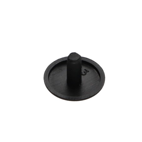 1 x Cap Plastique Head Diameter: 12 DT 3 Length 6.5 Ral9005/Jet Black