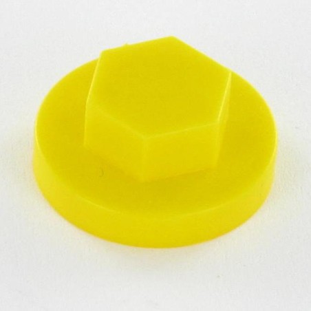 1 x Plastic cap Screw Diameter 6.3 Flat 10 RAL1021
