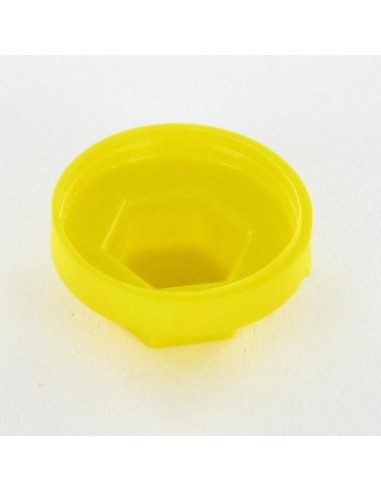 1 x Plastic cap Screw Diameter 6.3 Flat 10 RAL1021