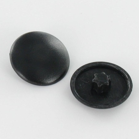 1 x Cover Cap Countersunk Head Torx T15 Head Diameter: 12 black nylon