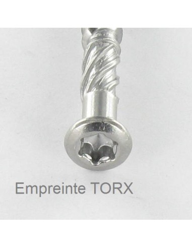 1 x Decking Screw Pan Countersunk Head T15 4X50...