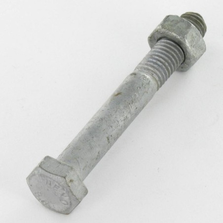 1 x Bolt With Nut Hexagonal Head M8X90 Class 8.8 Hot Dip Galvanized