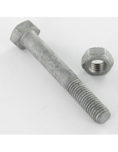 1 x Bolt With Nut Hexagonal Head M8X90 Class...