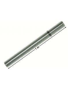 Threaded Rod M30 Length 1 Meter Class 8.8 Zinc Plated 2