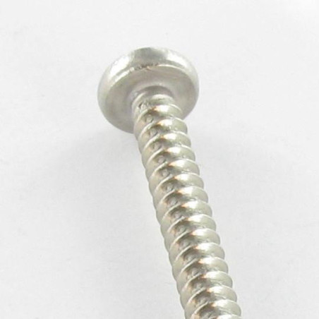 1 x Thread Rolling Screw Large Pan Head Phillips 3.5X45 Stainless Steel A2