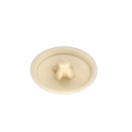 1 x Cap Polyethylene Ivory Pozi PZ2 Head Diameter: 12