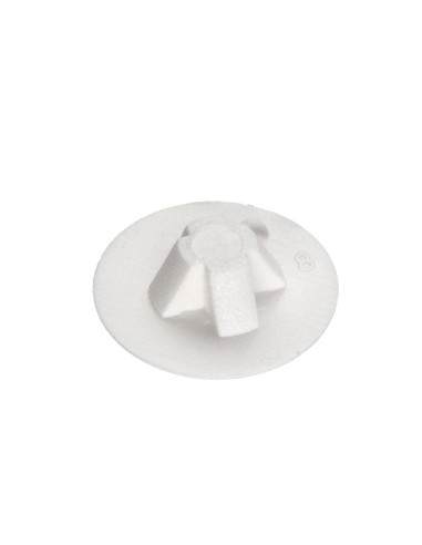 1 x Cap Plastique White Pozi N°4 Head Diameter: 14