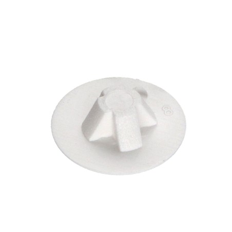 1 x Cap Plastique White Pozi N°4 Head Diameter: 14