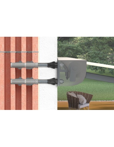 1 x Remote mounting THERMAX Fischer 16/170 M12...