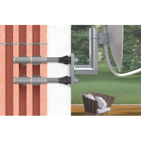 1 x Remote mounting THERMAX Fischer 12/110 M12 Stainless Steel A4