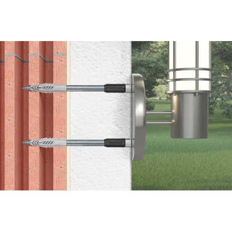 1 x Remote mounting THERMAX Fischer 10/120 M6 Zinc Plated