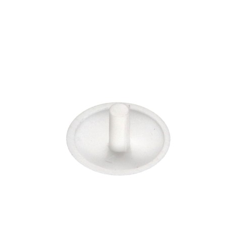 1 x Cap Plastique Head Diameter: 15 DT 3 Length 6 Ral9010/Pure White