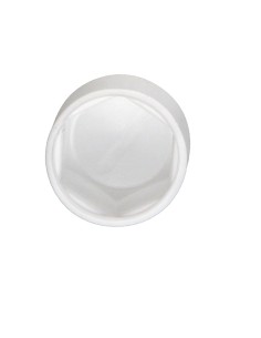 Cover Cap Hexagonal Head M8 White polyethylene Across... 2