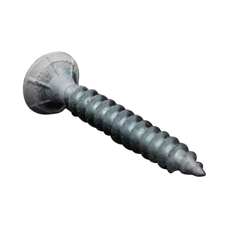 1 x Chipboard Screw Tekor Countersunk Head With Serration 5X40 T25 cut Type 17 Drilling Point SAND Ral9016/Traffic