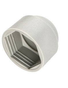 Cover Cap Hexagonal Head M16 Polyethylene Grey RAL7038 2