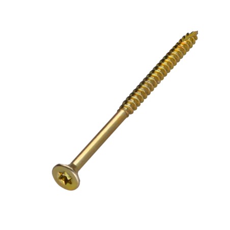 1 x Chipboard Screw Tekor Countersunk Head With Serration 4X70 Thread Length: 42 T20 ZBCR3+ cut Type 17 Drilling Point