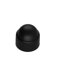 Cover Cap Hexagonal Head M6 Black Polyethylene Across...