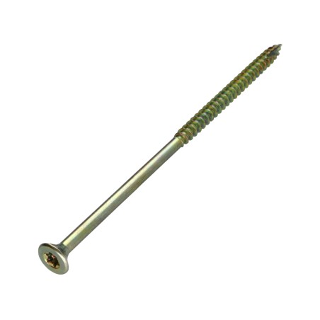 1 x Chipboard Screw Tekor Countersunk Head With Serration 6X140 Thread Length: 70 T30 ZBCR3+ cut Type 17 Drilling Point