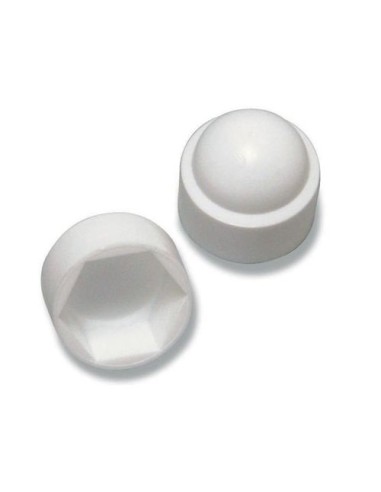1 x Cover Cap Hexagonal Head M10 white nylon...