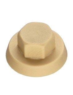 Plastic cap Screw Diameter 6.3 Flat 10 Ral1001/Beige