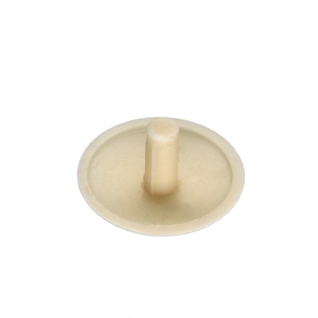 1 x Cap Polyethylene Head Diameter: 15 DT 3 Length 4.5 Ral1015/Light Ivory