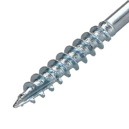 1 x Chipboard Screw Tekor Countersunk Head With Serration 4X35 Thread Length: 21 T20 Zinc Plated cut Type 17 Drilling