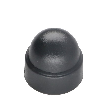 1 x Cover Cap Hexagonal Head M10 Polyethylene Ral7016/Anthracite Grey Across Flat 17