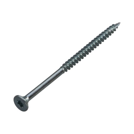 1 x Chipboard Screw Tekor Countersunk Head With Serration 4.5X70 Thread Length: 42 T20 Zinc Plated cut Type 17 Drilling