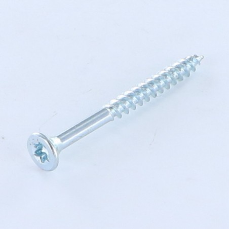 1 x Chipboard Screw Countersunk Head T25 4.5X50 Partial Thread Zinc Plated