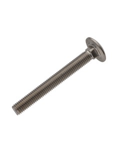 Carriage Bolt Stainless Steel A2 M10X80 Full Thread 2